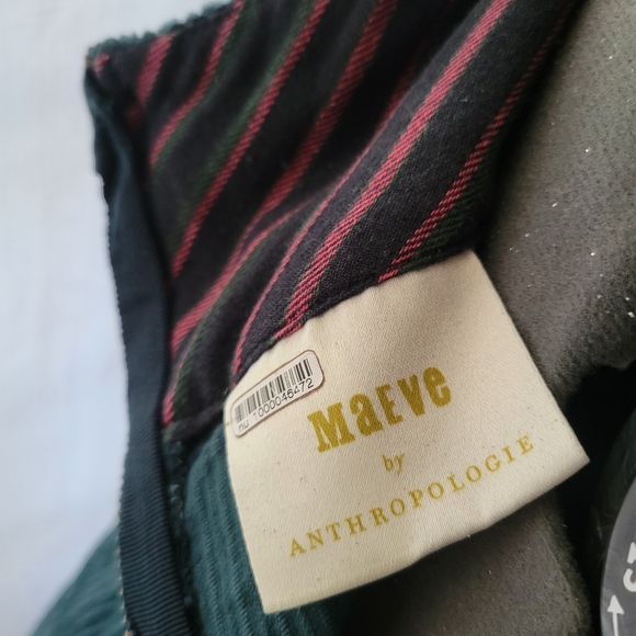 Emerald Corduroy Skirt by Mauve size 8 - Picture 3 of 8